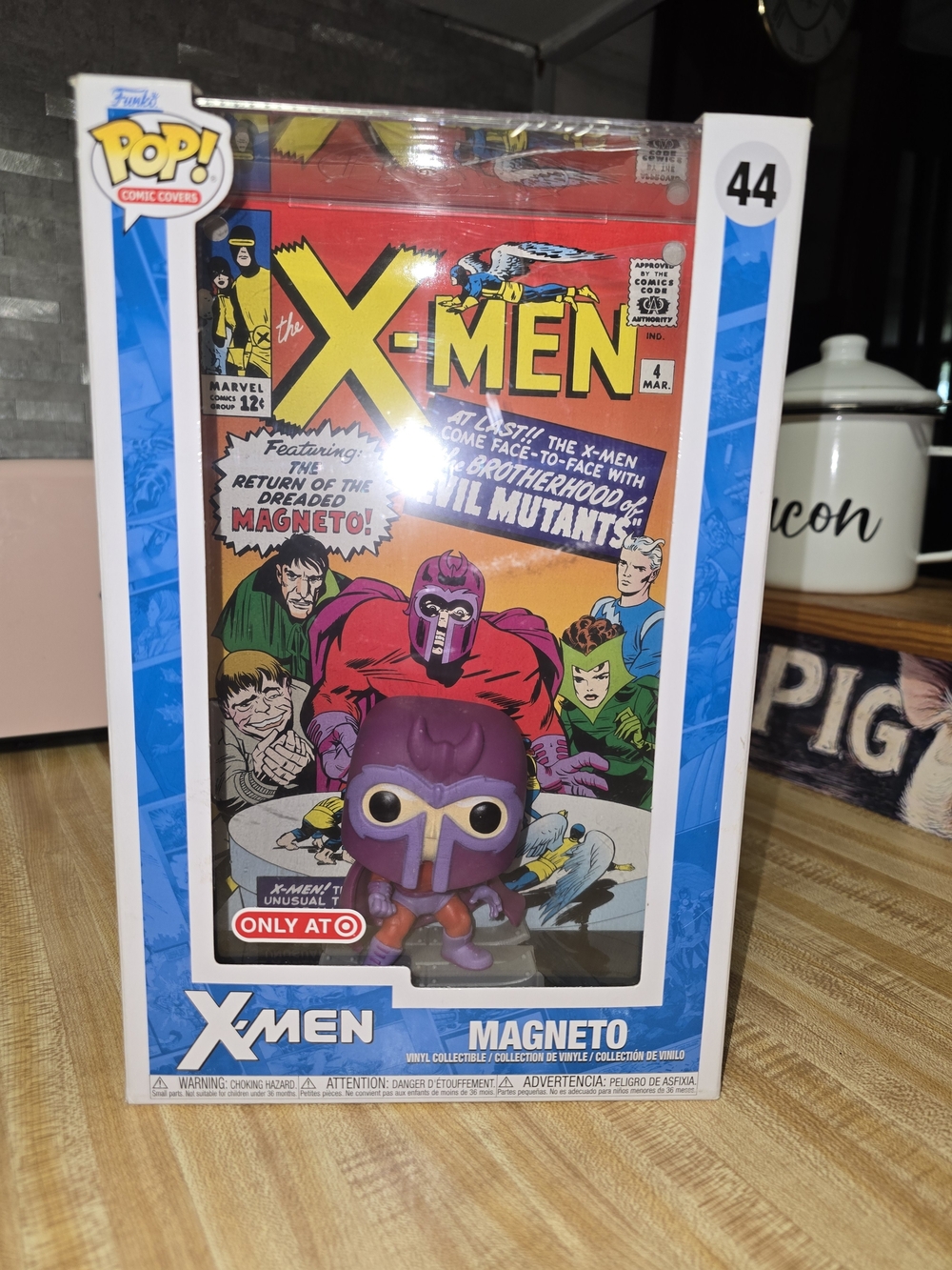 Funko Pop! X-Men Magneto Vinyl Figure (Purple, Red, Gold)